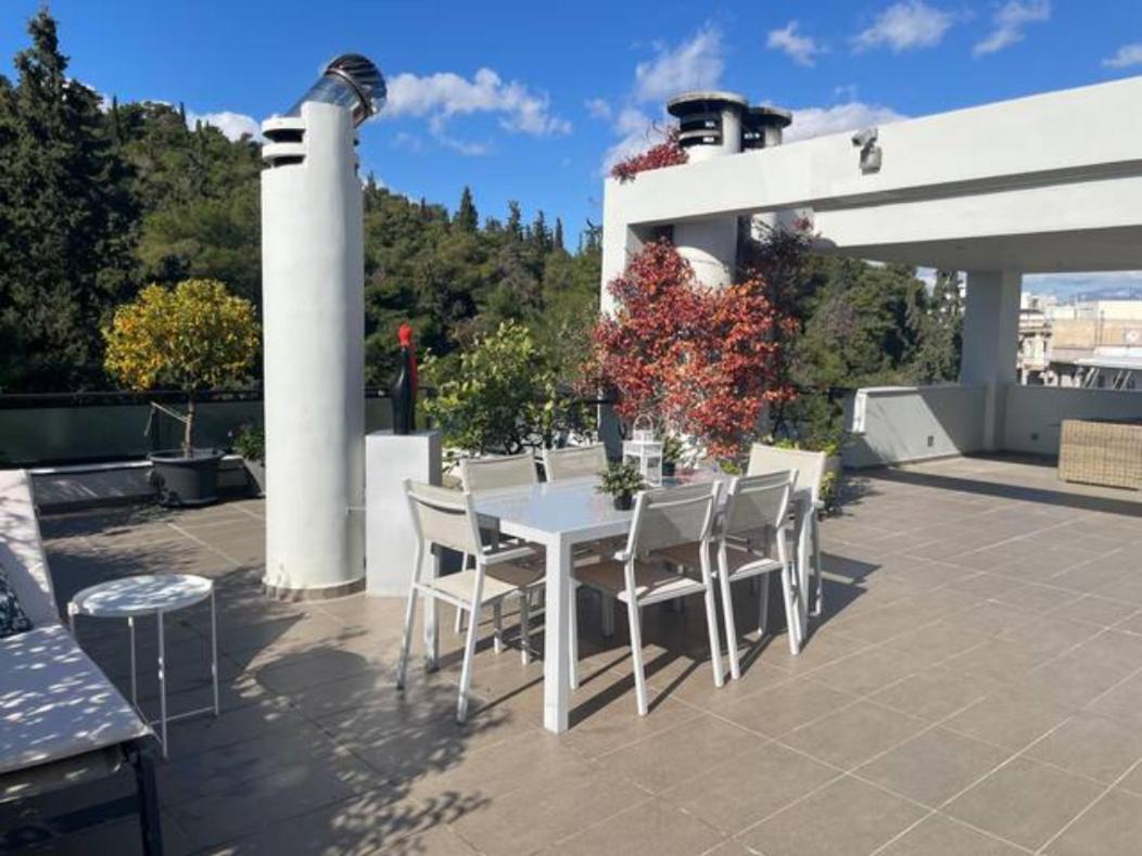 Athens Lycabettus Hill Penthouse, Private Roof Garden & Pool Διαμέρισμα Εξωτερικό φωτογραφία