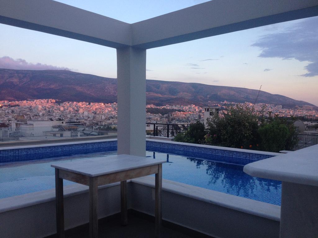 Athens Lycabettus Hill Penthouse, Private Roof Garden & Pool Διαμέρισμα Εξωτερικό φωτογραφία