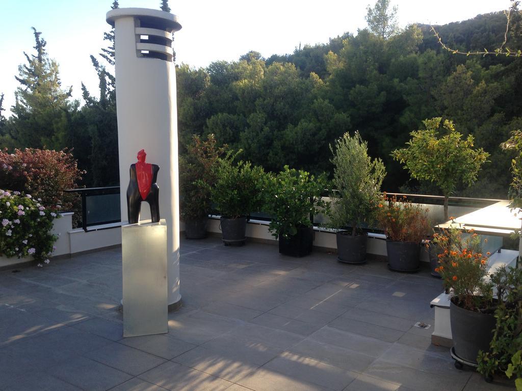 Athens Lycabettus Hill Penthouse, Private Roof Garden & Pool Διαμέρισμα Εξωτερικό φωτογραφία