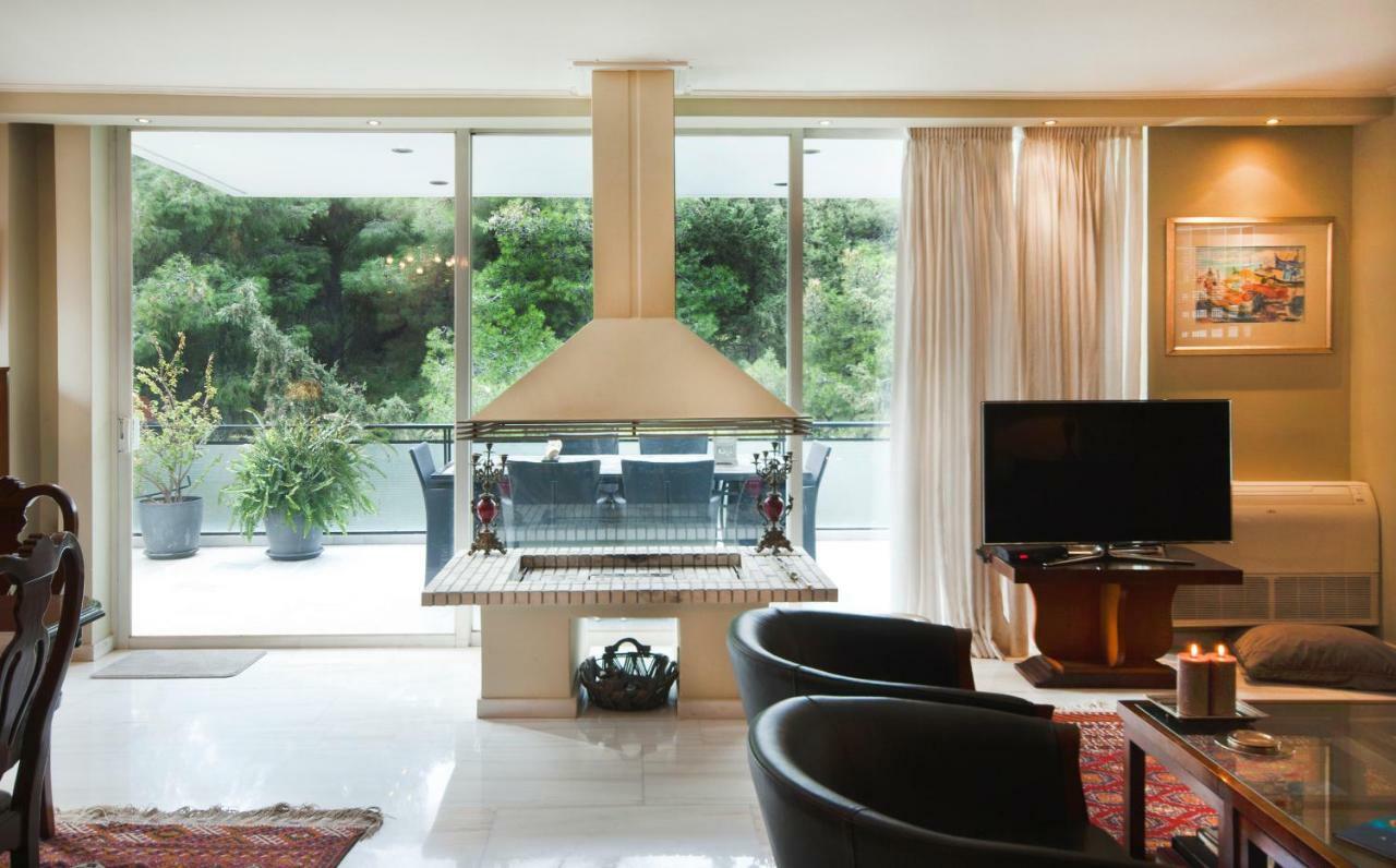 Athens Lycabettus Hill Penthouse, Private Roof Garden & Pool Διαμέρισμα Εξωτερικό φωτογραφία