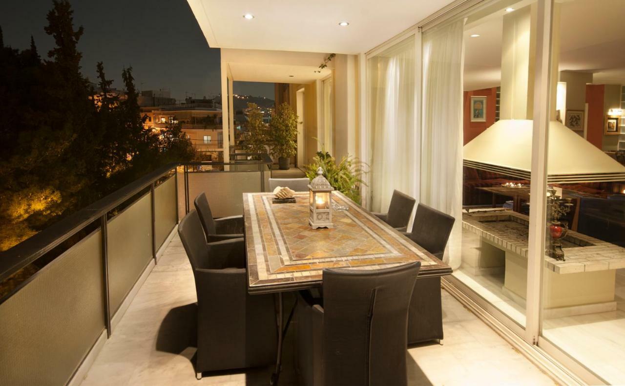 Athens Lycabettus Hill Penthouse, Private Roof Garden & Pool Διαμέρισμα Εξωτερικό φωτογραφία